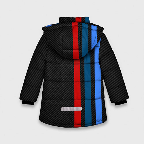 Зимняя куртка для девочки BMW CARBON / 3D-Черный – фото 2
