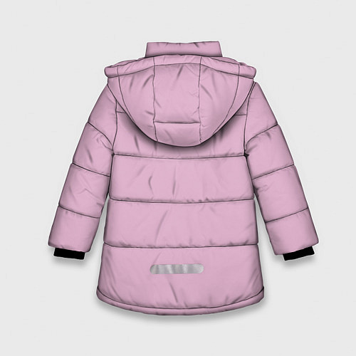 Зимняя куртка для девочки BTS / 3D-Черный – фото 2