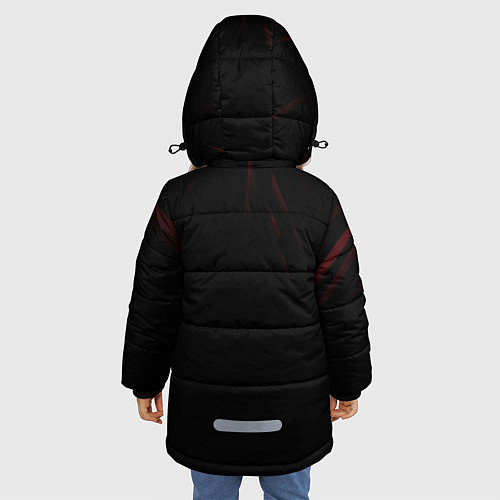 Зимняя куртка для девочки VALORANT / 3D-Красный – фото 4