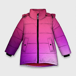 Зимняя куртка для девочки Нежный цвет