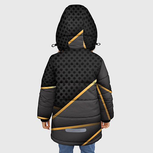 Зимняя куртка для девочки Assassins Creed / 3D-Красный – фото 4