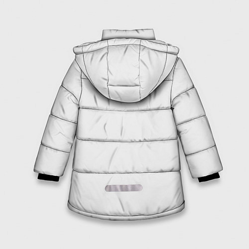 Зимняя куртка для девочки Черный Клевер Черный Бык 7 / 3D-Черный – фото 2