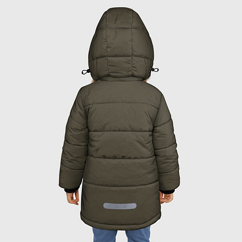 Зимняя куртка для девочки Мой сосед Тоторо / 3D-Красный – фото 4