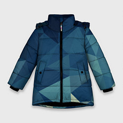 Зимняя куртка для девочки DARK BLUE