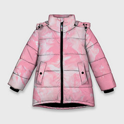 Зимняя куртка для девочки Розовая Богемия