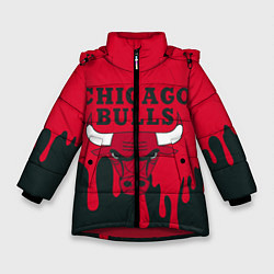 Зимняя куртка для девочки Chicago Bulls