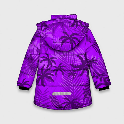 Зимняя куртка для девочки Такеши 6ix9ine / 3D-Черный – фото 2