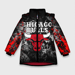 Зимняя куртка для девочки CHICAGO BULLS