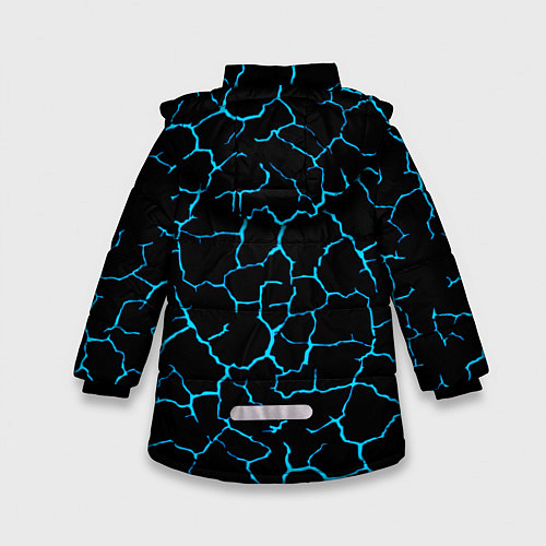 Зимняя куртка для девочки FAIRY TAIL / 3D-Черный – фото 2