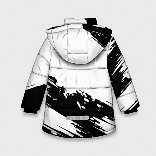 Зимняя куртка для девочки 6ix9ine Tekashi / 3D-Черный – фото 2