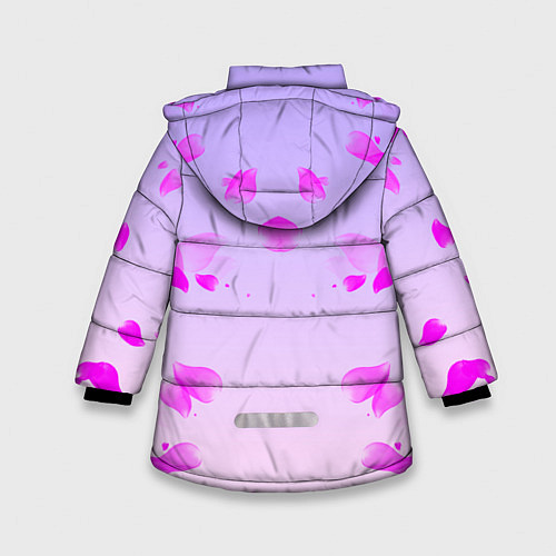 Зимняя куртка для девочки Sakura Spike Brawl Stars / 3D-Черный – фото 2