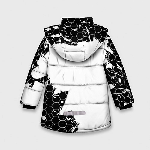 Зимняя куртка для девочки Michael Jordan 23 / 3D-Черный – фото 2