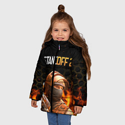 Куртка зимняя для девочки STANDOFF 2 - Z9 СТАНДОФФ 2, цвет: 3D-красный — фото 2