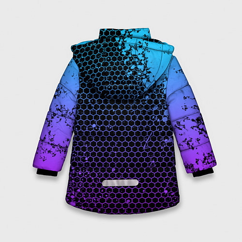 Зимняя куртка для девочки Brawl Stars MAX / 3D-Черный – фото 2
