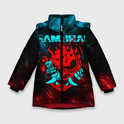 Зимняя куртка для девочки CYBERPUNK 2077 SAMURAI