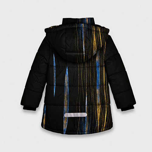 Зимняя куртка для девочки Cells at Work Inner Cosmos / 3D-Черный – фото 2