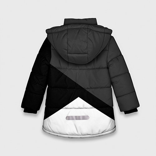 Зимняя куртка для девочки HONDA / 3D-Черный – фото 2