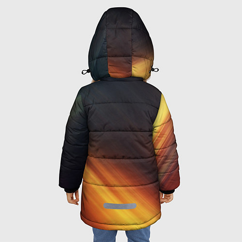 Зимняя куртка для девочки HONDA / 3D-Красный – фото 4