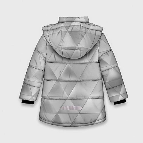 Зимняя куртка для девочки OPEL / 3D-Черный – фото 2