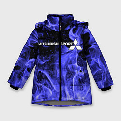 Куртка зимняя для девочки MITSUBISHI, цвет: 3D-светло-серый