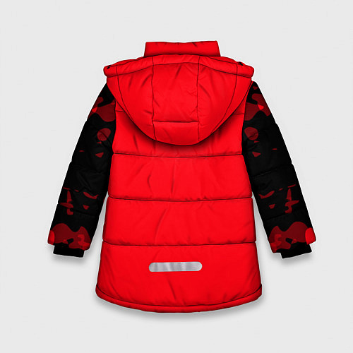 Зимняя куртка для девочки La Casa de Papel Z / 3D-Черный – фото 2
