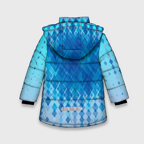 Зимняя куртка для девочки Metal Sonic / 3D-Черный – фото 2