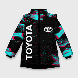 Зимняя куртка для девочки TOYOTA