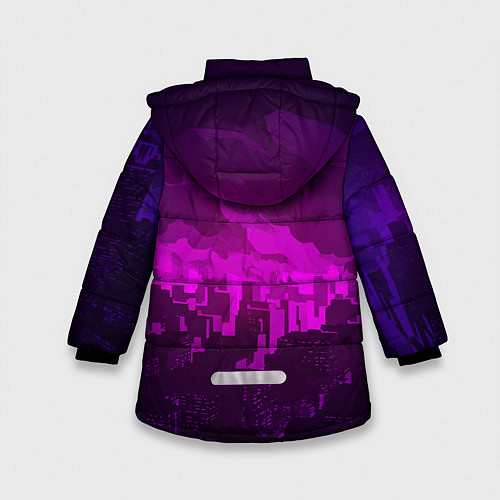 Зимняя куртка для девочки PROMARE / 3D-Черный – фото 2