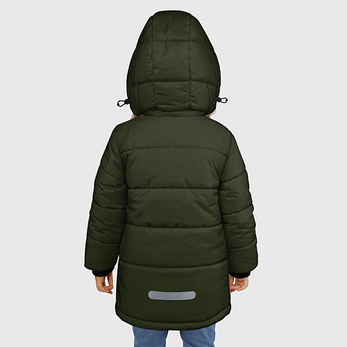 Зимняя куртка для девочки AQUAMAN / 3D-Красный – фото 4