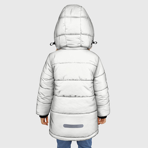Зимняя куртка для девочки MERA / 3D-Светло-серый – фото 4