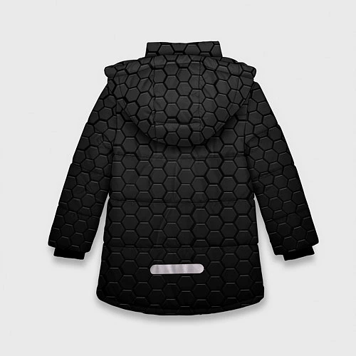 Зимняя куртка для девочки MERCEDES-BENZ AMG / 3D-Черный – фото 2