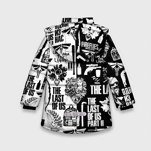 Зимняя куртка для девочки THE LAST OF US 2 / 3D-Черный – фото 2