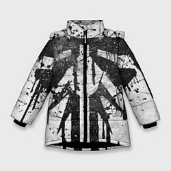 Куртка зимняя для девочки THE LAST OF US 2, цвет: 3D-черный