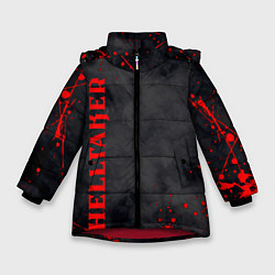 Зимняя куртка для девочки Helltaker Logo Z