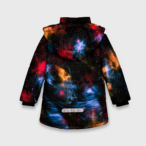 Зимняя куртка для девочки BRAWL STARS СПРАУТ / 3D-Черный – фото 2