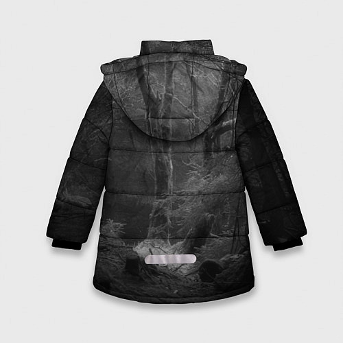 Зимняя куртка для девочки THE LAST OF US / 3D-Черный – фото 2