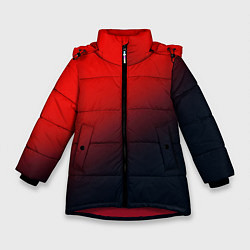 Куртка зимняя для девочки RED, цвет: 3D-красный