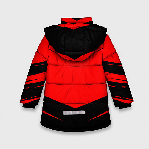 Зимняя куртка для девочки VENUM ВЕНУМ / 3D-Черный – фото 2