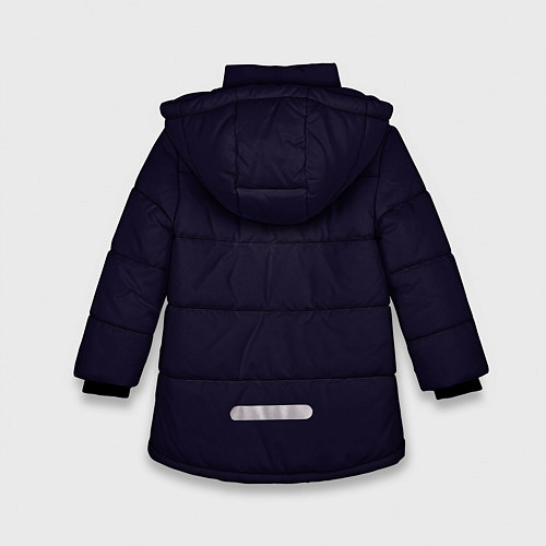Зимняя куртка для девочки FAIRY TAIL ХВОСТ ФЕИ / 3D-Черный – фото 2
