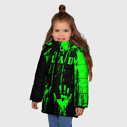 Куртка зимняя для девочки Влад, цвет: 3D-светло-серый — фото 2