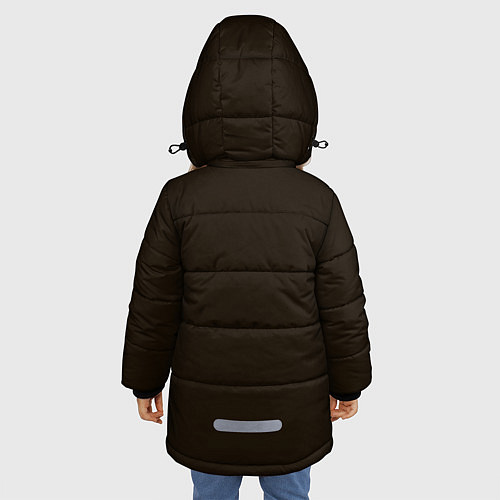 Зимняя куртка для девочки THE LAST OF US / 3D-Светло-серый – фото 4