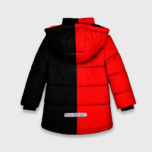Зимняя куртка для девочки MITSUBISHI / 3D-Черный – фото 2
