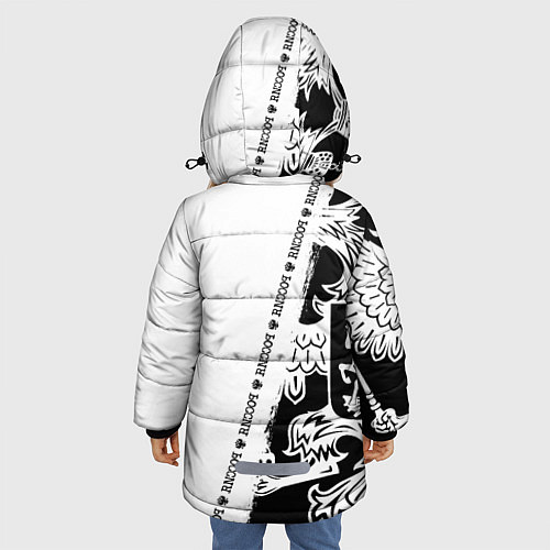 Зимняя куртка для девочки Сергей / 3D-Красный – фото 4