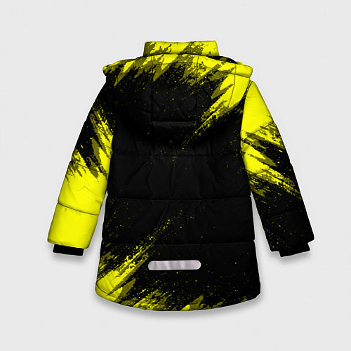 Зимняя куртка для девочки BORUSSIA / 3D-Черный – фото 2