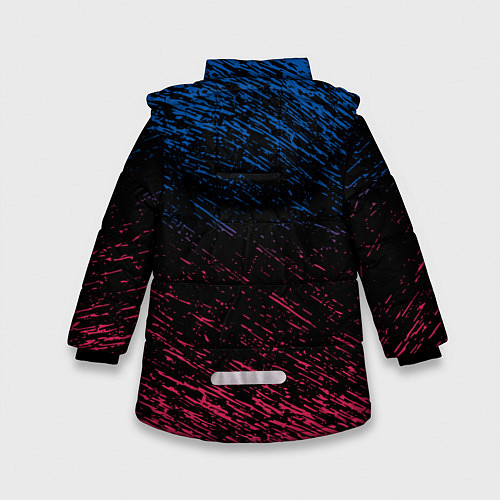 Зимняя куртка для девочки BARSELONA / 3D-Черный – фото 2