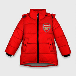 Куртка зимняя для девочки ARSENAL, цвет: 3D-светло-серый