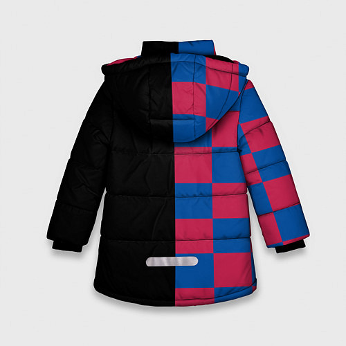 Зимняя куртка для девочки BARSELONA / 3D-Черный – фото 2