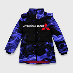Куртка зимняя для девочки MITSUBISHI, цвет: 3D-красный