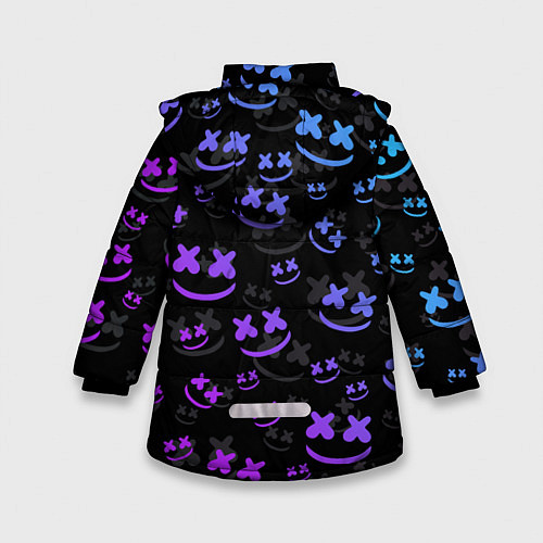 Зимняя куртка для девочки FORTNITE MARSHMELLO / 3D-Черный – фото 2