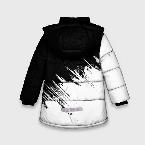 Зимняя куртка для девочки РОССИЯ / 3D-Черный – фото 2